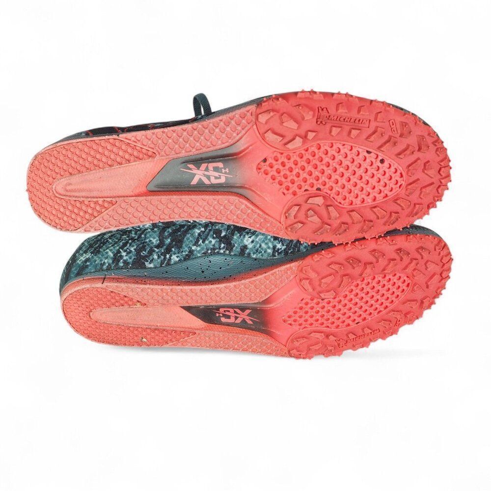 Under Armour Brigade XC Low Spikeless 'Lichen Blue Black' Men's 9 Women's 10.5 - Picture 8 of 11